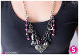 Paparazzi "Better To Have Loved..." Purple Necklace & Earring Set Paparazzi Jewelry
