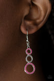 Paparazzi "Bubble Bustle" Pink Earrings Paparazzi Jewelry