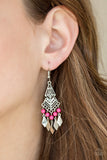 Paparazzi "Island Import" Pink Earrings Paparazzi Jewelry