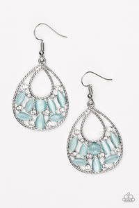 Paparazzi "Just DEWing My Thing" Blue Earrings Paparazzi Jewelry