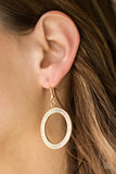 Paparazzi "Bubbly Babe" Gold Earrings Paparazzi Jewelry