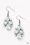 Paparazzi "Wonderland Waltz" White Earrings Paparazzi Jewelry