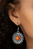 Paparazzi "Summer Blooms" Orange Earrings Paparazzi Jewelry