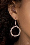 Paparazzi VINTAGE VAULT "Bubblicious" Copper Earrings Paparazzi Jewelry
