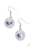 Paparazzi "Beginners Luxe" Purple Earrings Paparazzi Jewelry