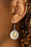 Paparazzi "Beginners Luxe" Yellow Earrings Paparazzi Jewelry