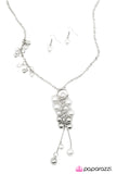 Paparazzi "Life Of The Party - White" necklace Paparazzi Jewelry