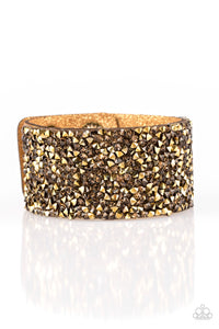 Paparazzi "More Bang For Your Buck" Brass Wrap Bracelet Paparazzi Jewelry