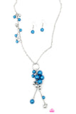 Paparazzi "Life Of The Party - Blue" necklace Paparazzi Jewelry