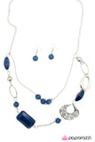 Paparazzi "Ever So Sweet - Blue " necklace Paparazzi Jewelry