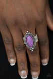 Paparazzi VINTAGE VAULT "Summer Sandstone" Purple Ring Paparazzi Jewelry