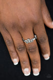 Paparazzi "Butterfly Blessing" Silver Ring Paparazzi Jewelry