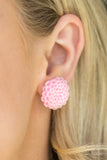 Paparazzi "Dandelion Demure" Pink Post Earrings Paparazzi Jewelry