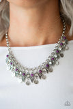 Paparazzi "Jurassic Jamboree" Purple Necklace & Earring Set Paparazzi Jewelry