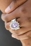 Paparazzi "Castle Chic" Purple Ring Paparazzi Jewelry