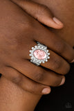 Paparazzi VINTAGE VAULT "Castle Chic" Pink Ring Paparazzi Jewelry