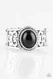 Paparazzi "Totally Tidal" Black Ring Paparazzi Jewelry