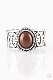 Paparazzi "Totally Tidal" Brown Ring Paparazzi Jewelry