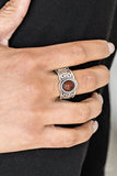 Paparazzi "Totally Tidal" Brown Ring Paparazzi Jewelry