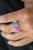 Paparazzi "Totally Tidal" Pink Ring Paparazzi Jewelry