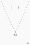 Paparazzi "Serene Spring Showers" Green Necklace & Earring Set Paparazzi Jewelry