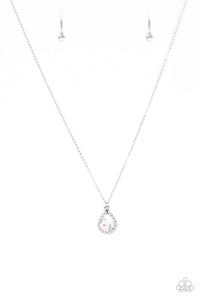 Paparazzi "Serene Spring Showers" Pink Necklace & Earring Set Paparazzi Jewelry