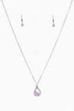 Paparazzi "Serene Spring Showers" Purple Necklace & Earring Set Paparazzi Jewelry