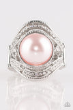 Paparazzi "Quite Queen Mary" Pink Ring Paparazzi Jewelry