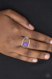 Paparazzi VINTAGE VAULT "Summer Tour" Purple Ring Paparazzi Jewelry