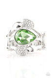 Paparazzi "Regal Reign" Green Ring Paparazzi Jewelry