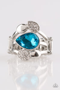 Paparazzi "Regal Reign" Blue Ring Paparazzi Jewelry