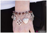 Paparazzi "Collecting My Thoughts" Brown Bracelet Paparazzi Jewelry