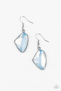 Paparazzi "Mystic Mist" Blue Earrings Paparazzi Jewelry