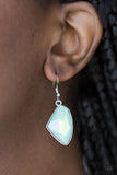 Paparazzi "Mystic Mist" Blue Earrings Paparazzi Jewelry