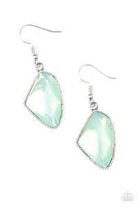 Paparazzi "Mystic Mist" Green Earrings Paparazzi Jewelry