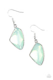 Paparazzi "Mystic Mist" Green Earrings Paparazzi Jewelry