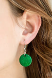 Paparazzi "Key West Walkabout" Green Necklace & Earring Set Paparazzi Jewelry