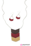 Paparazzi "Third Times A Charm - Red" necklace Paparazzi Jewelry