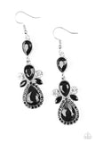 Paparazzi "All About Glam" Black Earrings Paparazzi Jewelry