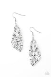Paparazzi VINTAGE VAULT "Cave Cavalier" Silver Earrings Paparazzi Jewelry