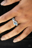 Paparazzi "Glam of Thrones" Blue Ring Paparazzi Jewelry