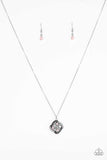 Paparazzi "Speaking Of Timeless" Pink Necklace & Earring Set Paparazzi Jewelry