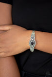 Paparazzi VINTAGE VAULT "Wide Open Mesas" Black Bracelet Paparazzi Jewelry