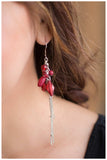 Paparazzi "Elementary, My Dear - Red" earring Paparazzi Jewelry