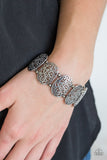 Paparazzi VINTAGE VAULT "Everyday Elegance" Black Bracelet Paparazzi Jewelry