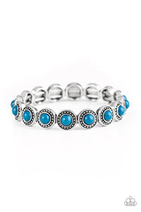 Paparazzi "Globetrotter Goals" Blue Bracelet Paparazzi Jewelry