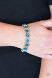 Paparazzi "Globetrotter Goals" Blue Bracelet Paparazzi Jewelry