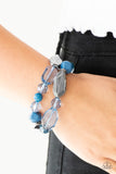 Paparazzi "Rockin Rock Candy" Blue Bracelet Paparazzi Jewelry