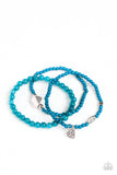 Paparazzi "Really Romantic" Blue Bracelet Paparazzi Jewelry