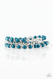 Paparazzi "Immeasurably Infinite" Blue Bracelet Paparazzi Jewelry